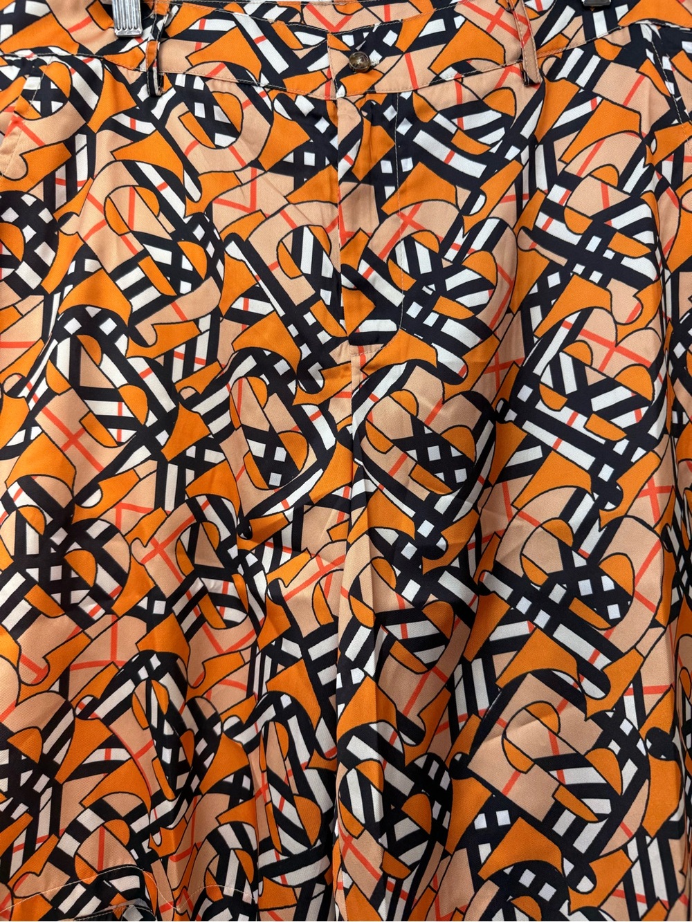 Burberry Mens multicolour Polyester designer shorts (1:1 Defect stitching) NWOT image 3